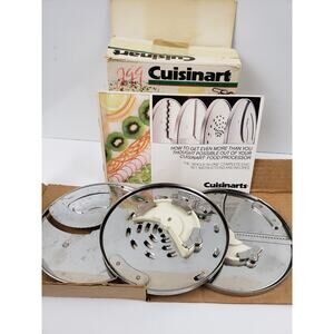 Cuisinart DLC-883 Food Processor Custom Disc Set Three For DLC-8/10 Series Japan